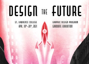 A close up of the illustration and information featured on the poster